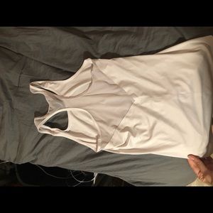White Athleta Tank